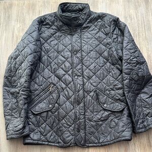 Barbour Quilted Black Jacket